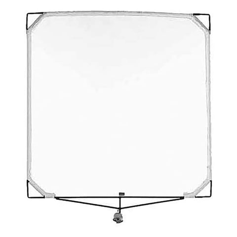 Solid Frame White Silk (4'x 4')